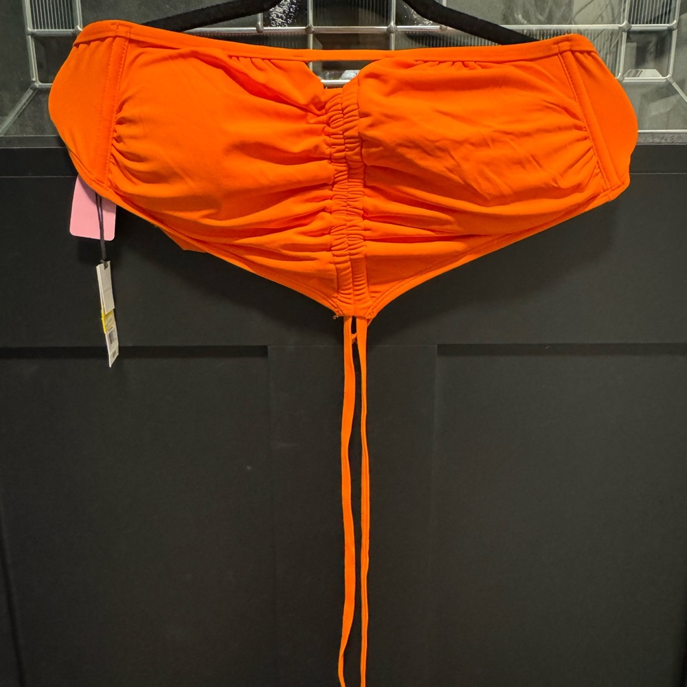 Target Bright Orange Bikini Top